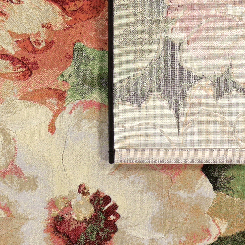 Ovaal bloemen vloerkleed - Anaheim 3434 - sfeer