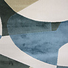Modern vloerkleed - Max Blauw/Wit 9292 - thumbnail