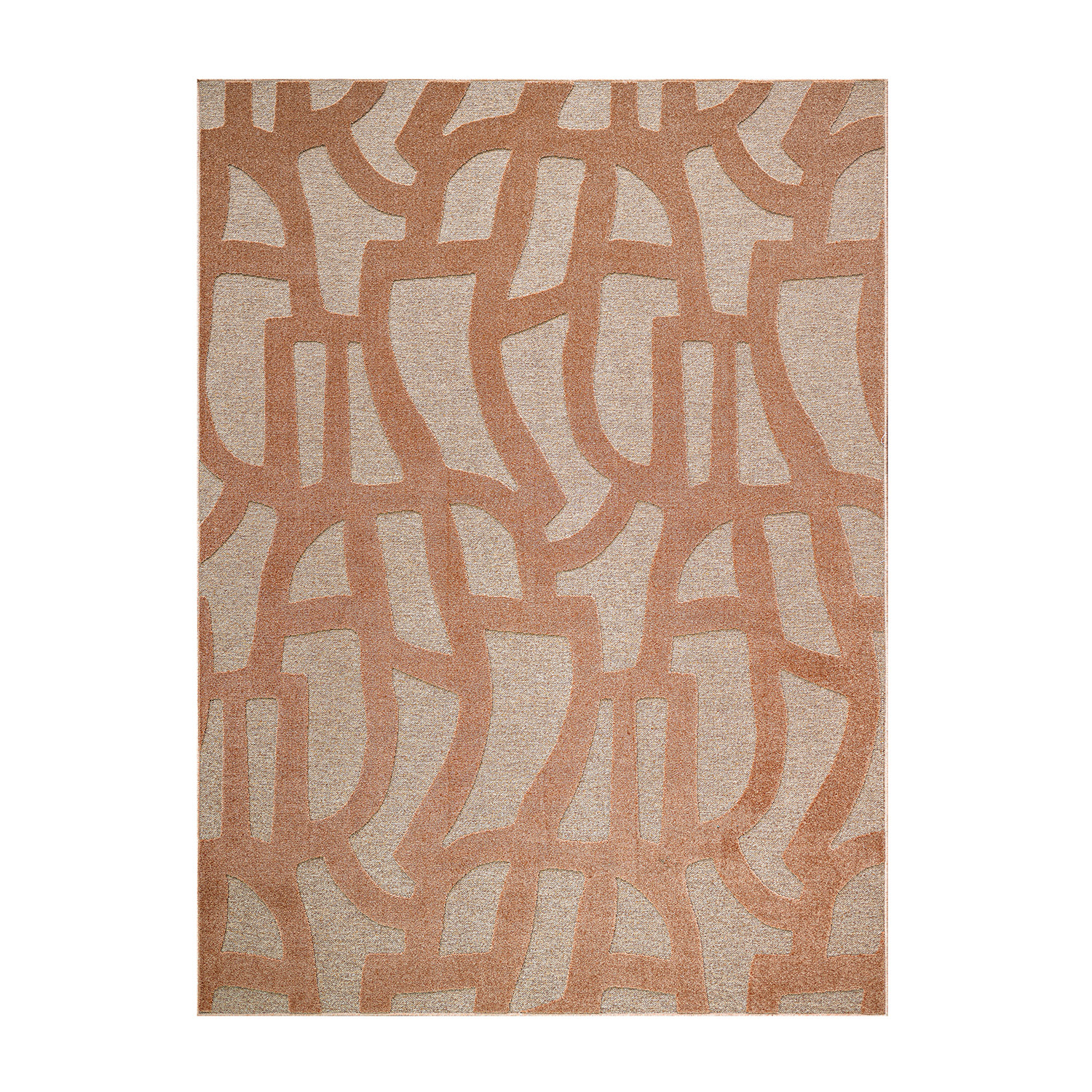 Modern vloerkleed - Thor Rood 1111 - sfeer