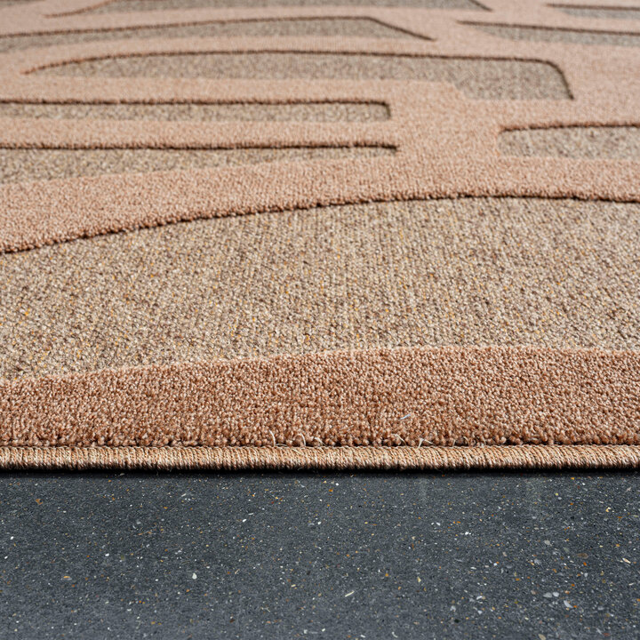 Modern vloerkleed - Thor Rood 1111