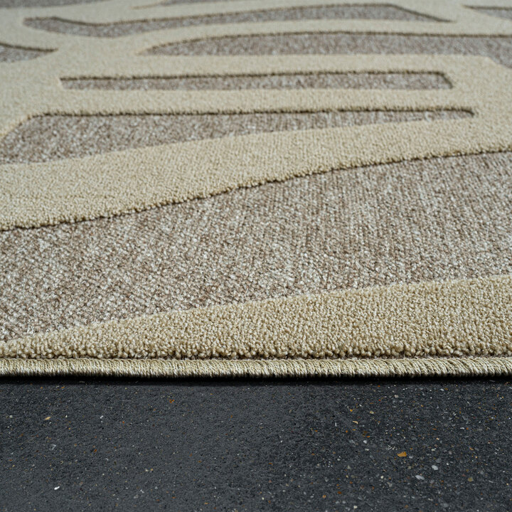 Modern vloerkleed - Thor Donkergrijs 2121