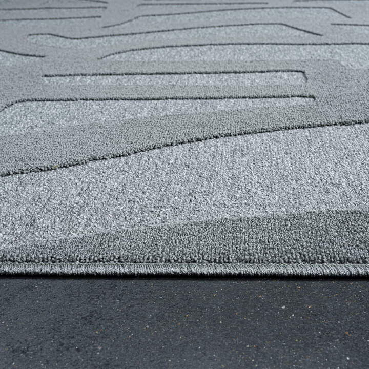 Modern vloerkleed - Thor Blauw 3131