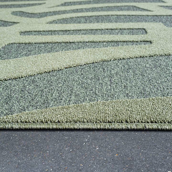 Modern vloerkleed - Thor Groen 4141