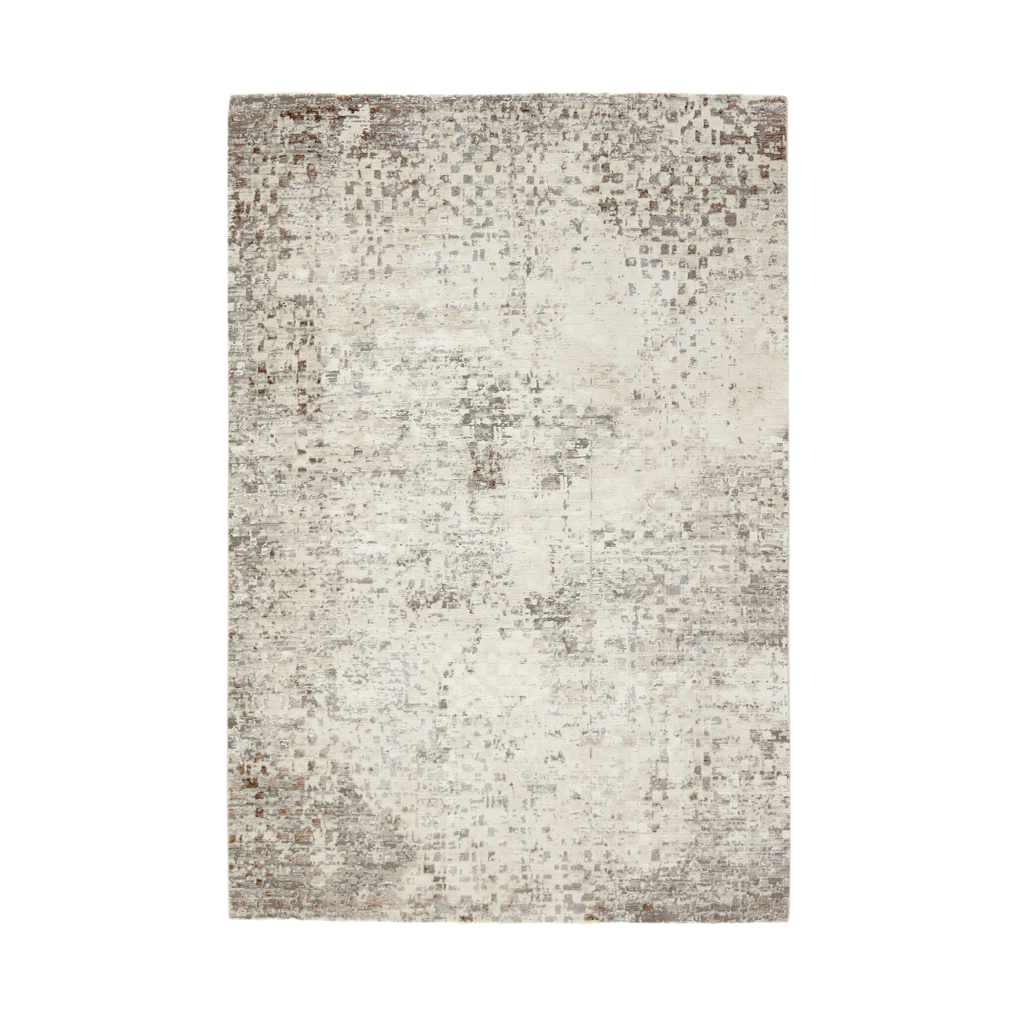 Laagpolig vloerkleed - Ghazi Bruin/Creme 3600 - sfeer