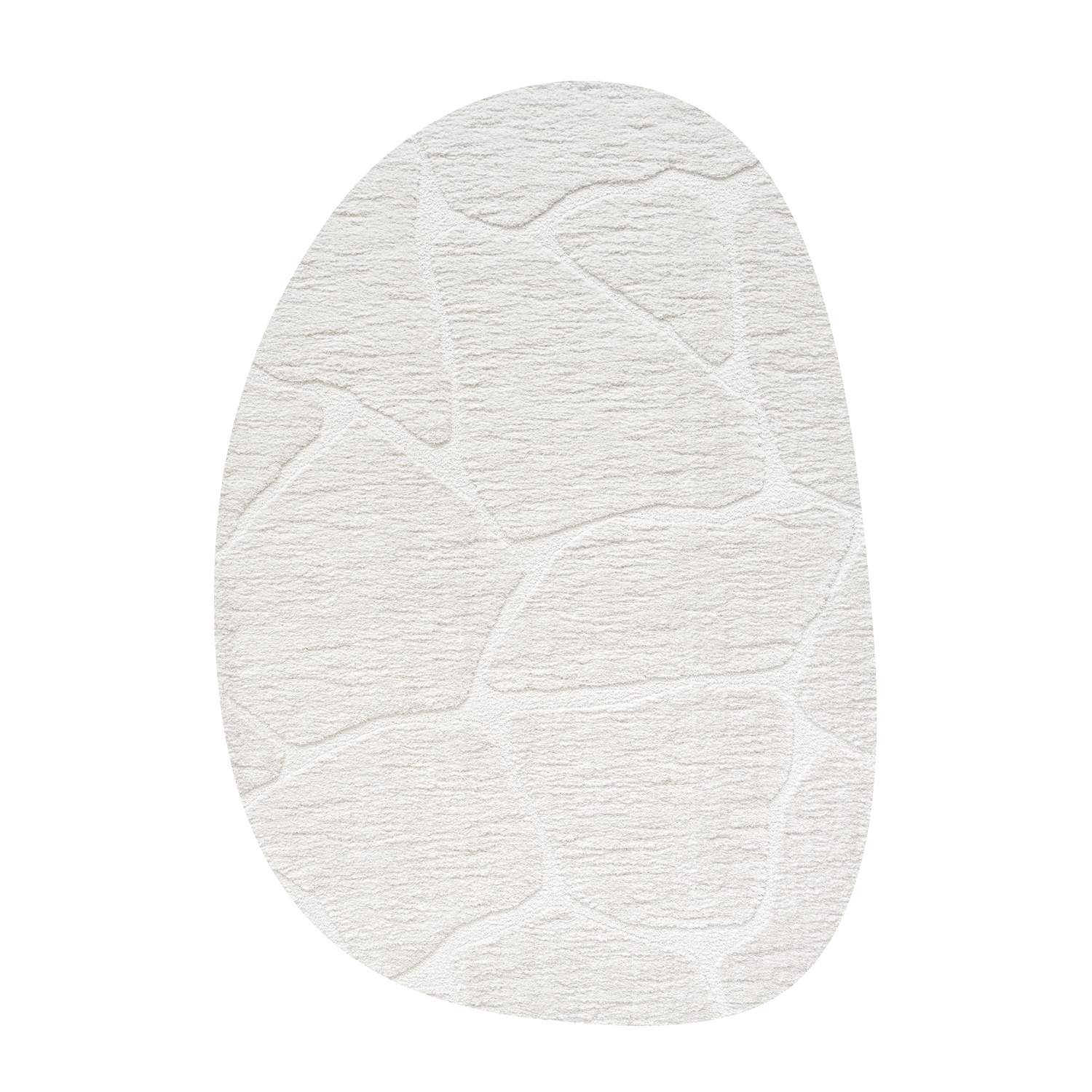 Organisch vloerkleed - Maya Wit 6191