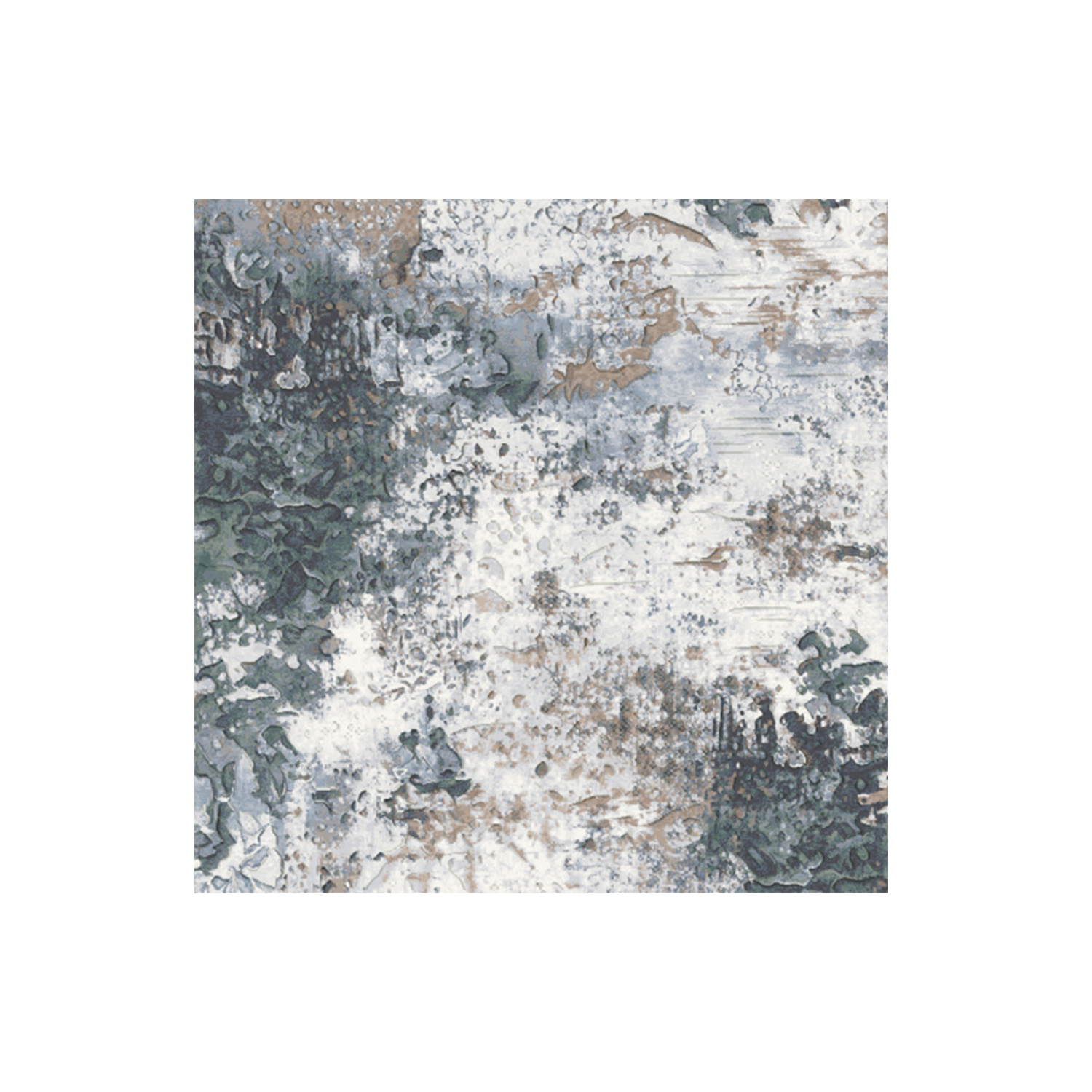 Vierkant modern vloerkleed - Anthony 7656 - sfeer