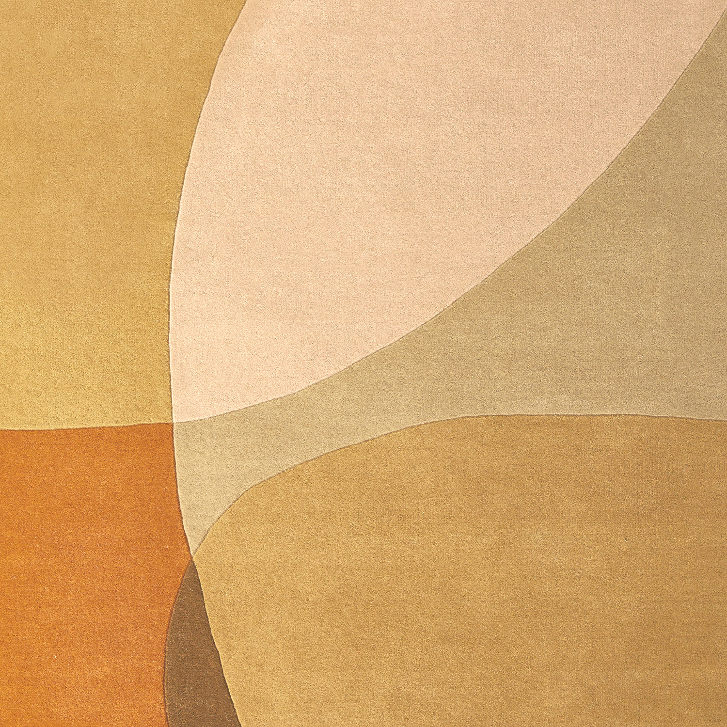 Wollen vloerkleed - Shades Goud/Geel 510 - sfeer