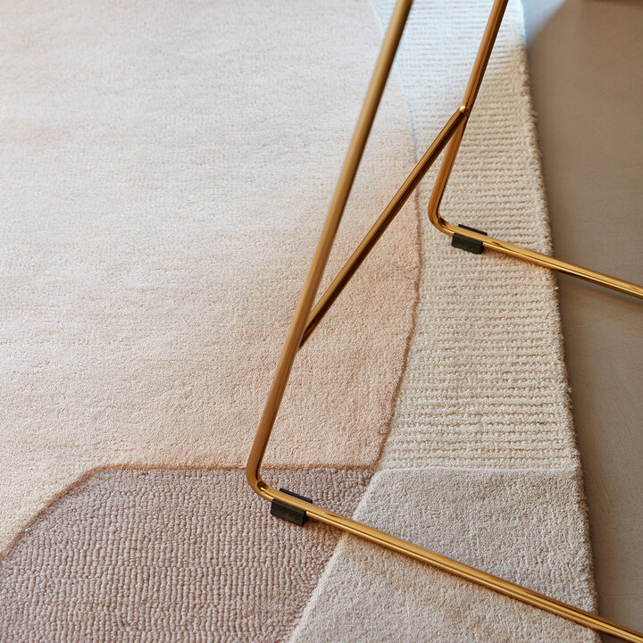 Wollen vloerkleed - Urban Vibes Creme/Roze 030