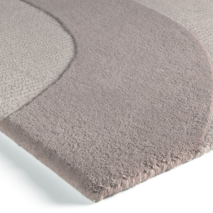 Wollen vloerkleed - Urban Vibes Creme/Roze 030