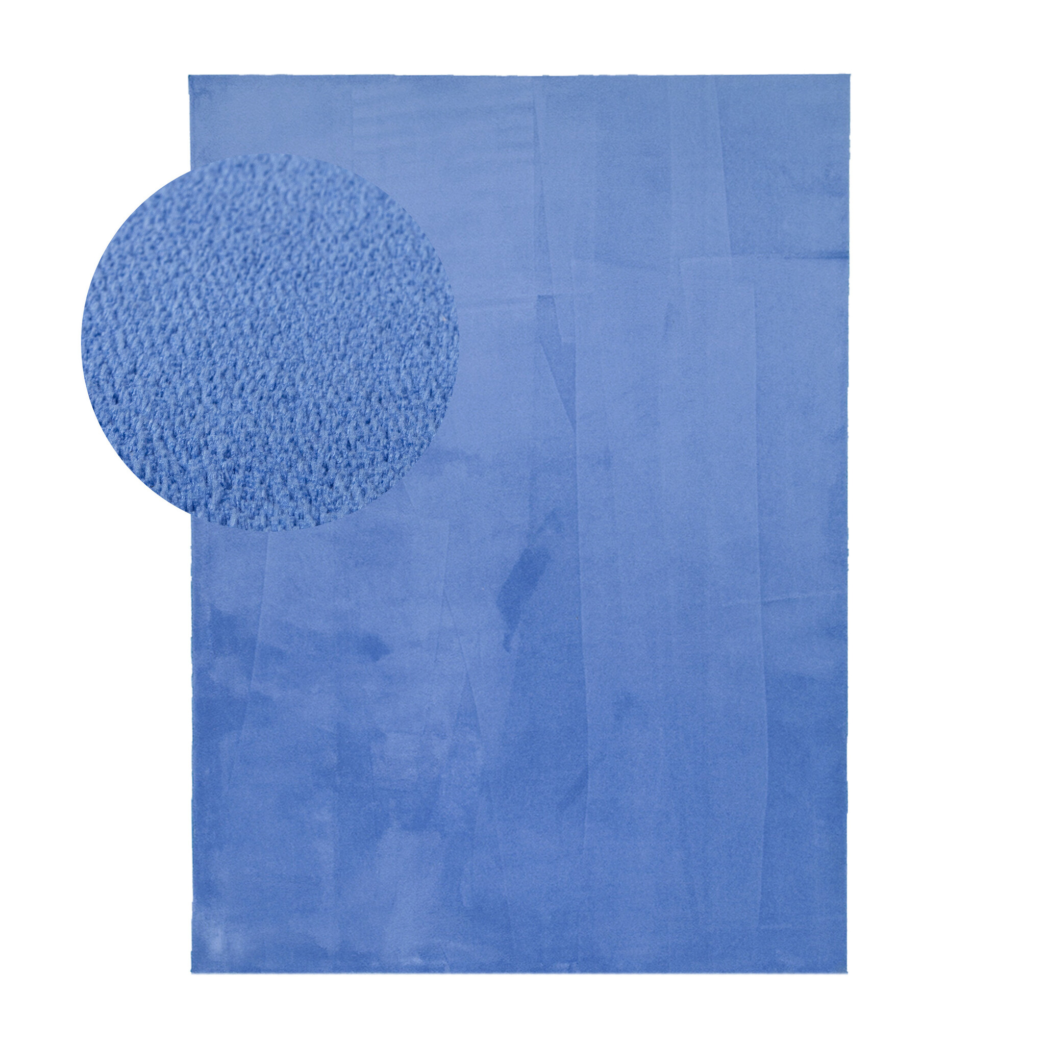 Wasbaar vloerkleed - Vivid Blauw - sfeer