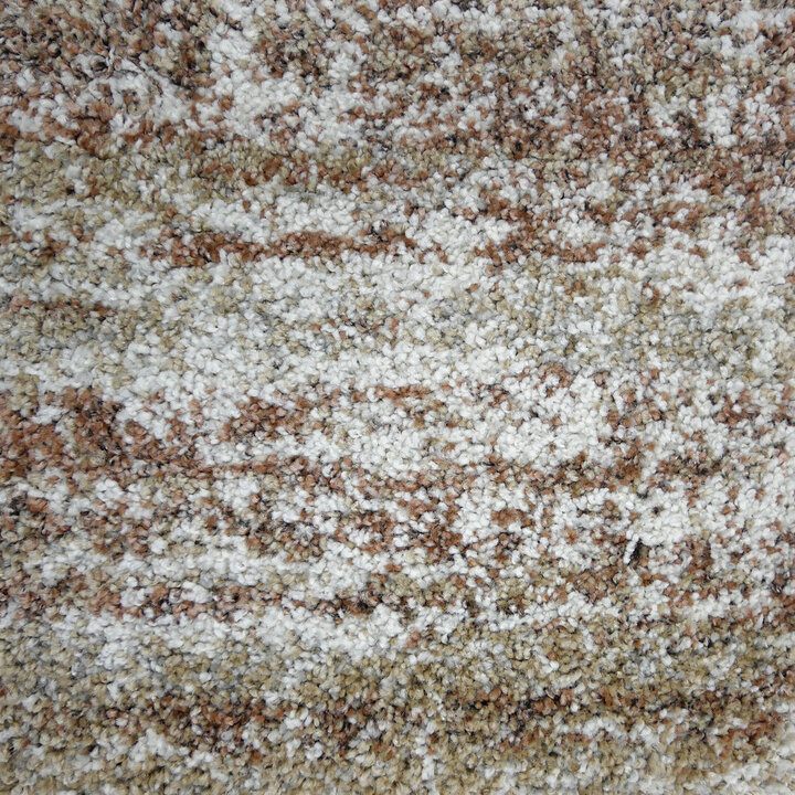 Hoogpolig vloerkleed - Malta Terra/Gemeleerd 8727