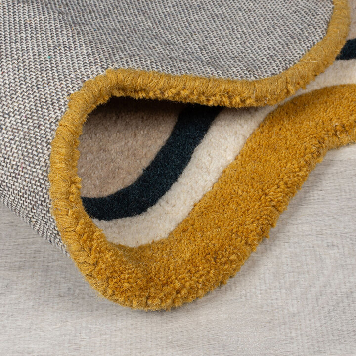 Organisch vloerkleed - Leo Beige/Multicolor