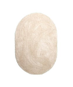 Ovaal Shaggy vloerkleed - Blaze Beige