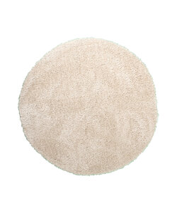 Rond Shaggy vloerkleed - Blaze Beige