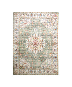 Vintage buitenkleed - Santo Medaillon Olijfgroen