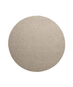 Rond wollen vloerkleed - Bliss Beige/Bruin