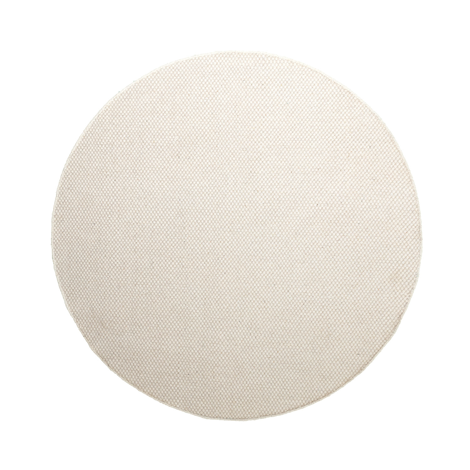 Rond wollen vloerkleed - Bliss Creme - sfeer