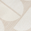 Buitenvloerkleed - Capri Circles Beige/Creme - thumbnail 3