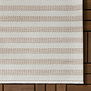 Buitenvloerkleed - Capri Lines Beige/Creme - thumbnail 4