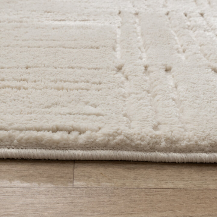 Dywan skandynawski - Yune Lines Kremowy