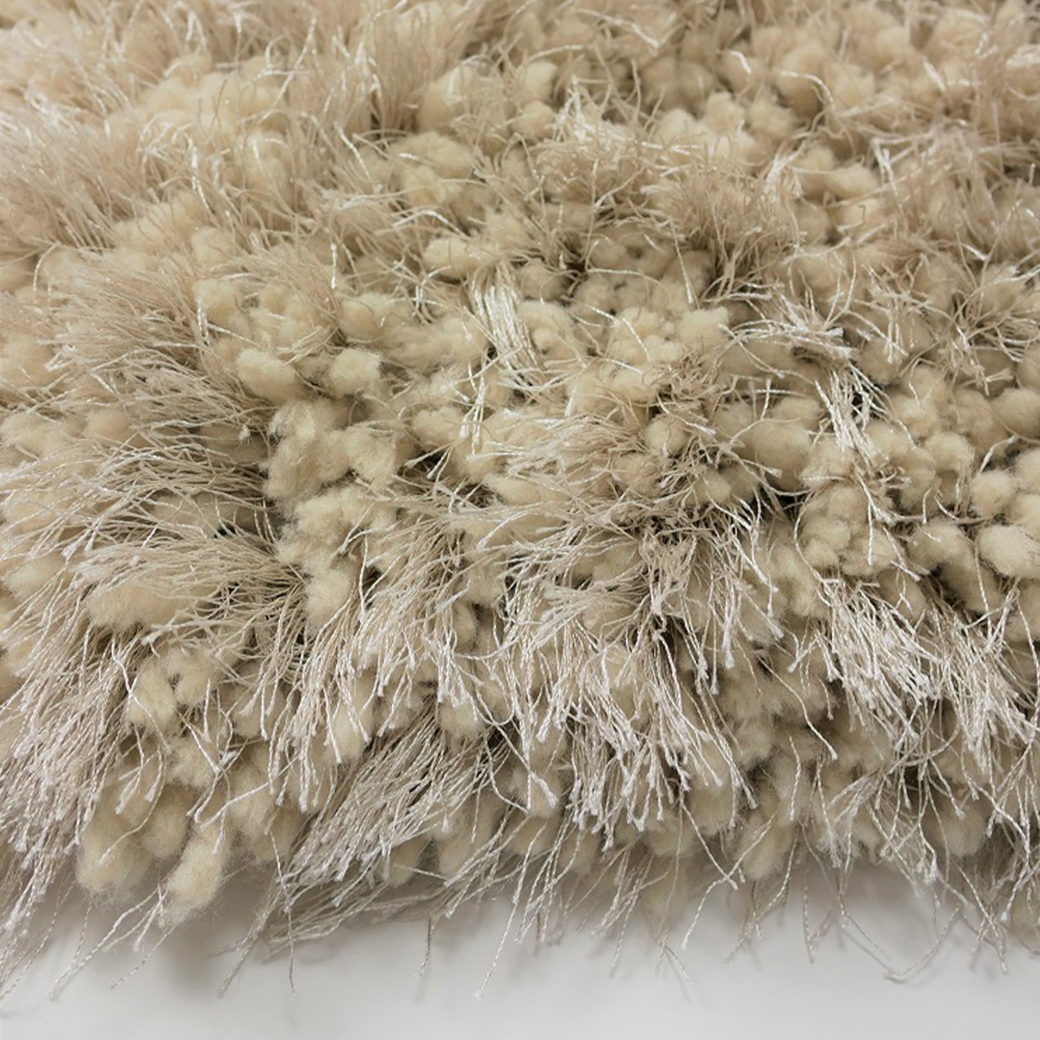 Shaggy vloerkleed - Pascal  Beige 1000