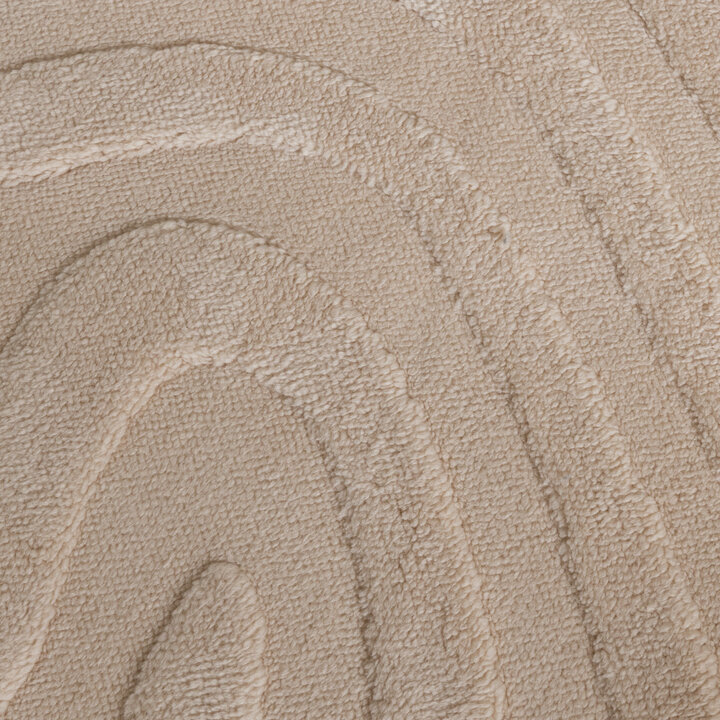 Dywanik łazienkowy - Cassie Shapes Beżowy