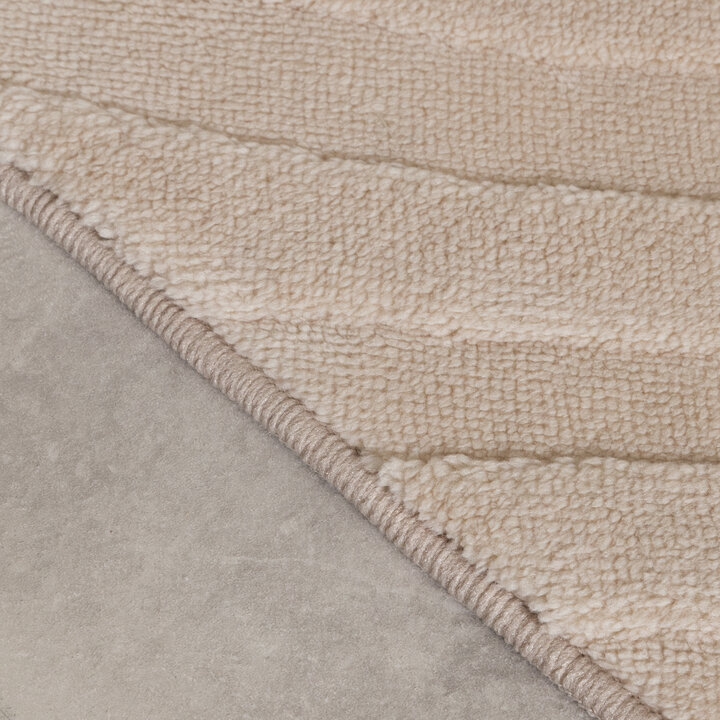 Dywanik łazienkowy - Cassie Shapes Beżowy