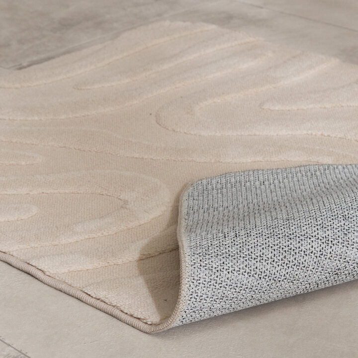 Dywanik łazienkowy - Cassie Shapes Beżowy