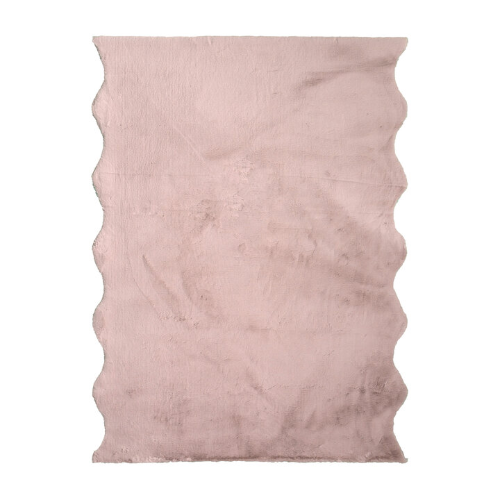 Zacht hoogpolig vloerkleed - Comfy Supreme Wavy Roze