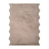 Zacht hoogpolig vloerkleed - Comfy Supreme Wavy Taupe - thumbnail 1