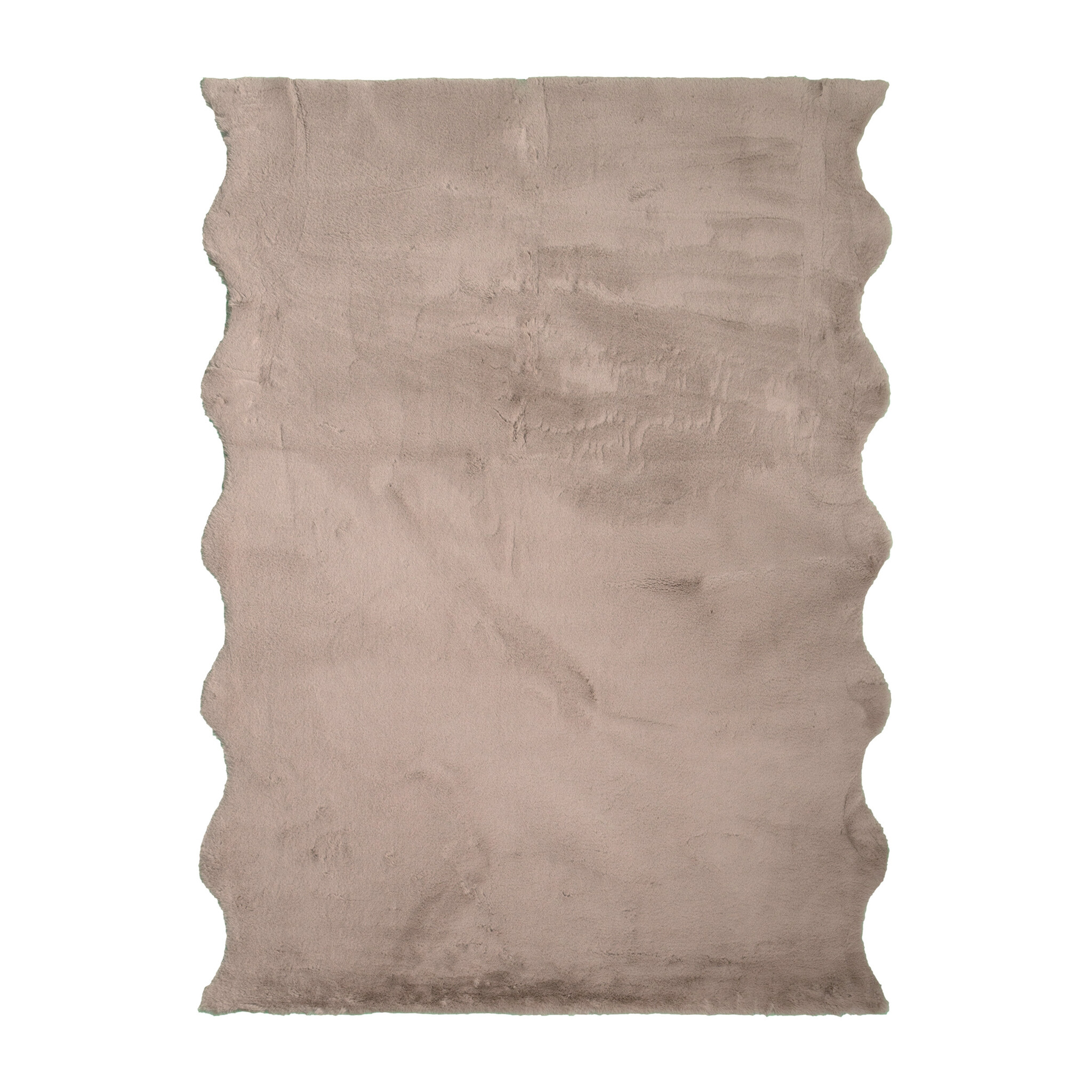 Zacht hoogpolig vloerkleed - Comfy Supreme Wavy Taupe - sfeer