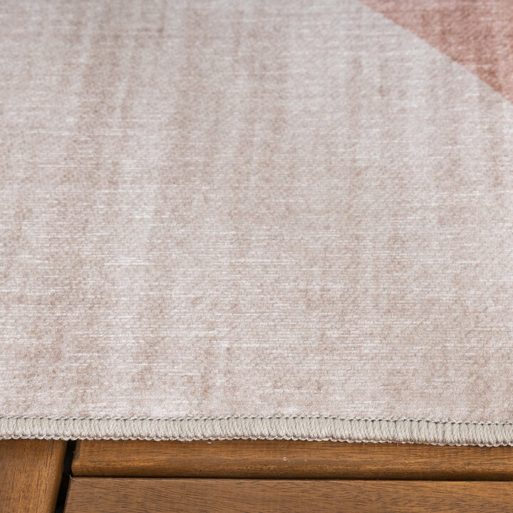 Dywan zewnętrzny abstrakcja - Groovy Shapes Kremowy/Terakota