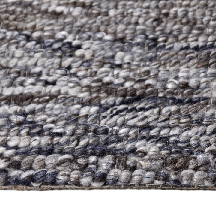 Gemeleerd vloerkleed - Clermont Grijs/Bruin