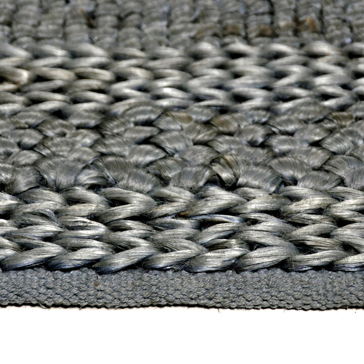 Gevlochten vloerkleed - Kilian Blauw/Groen