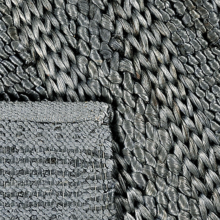 Gevlochten vloerkleed - Kilian Blauw/Groen