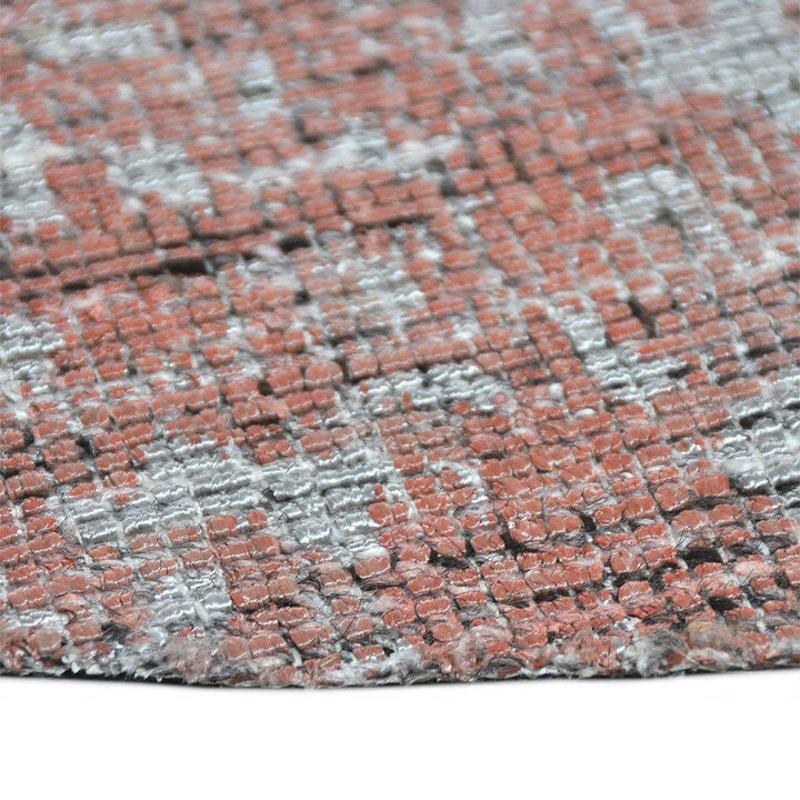 Rond wollen kleed - Mathis Rood