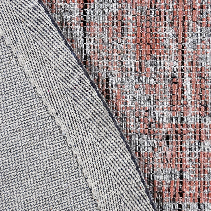 Rond wollen kleed - Mathis Rood