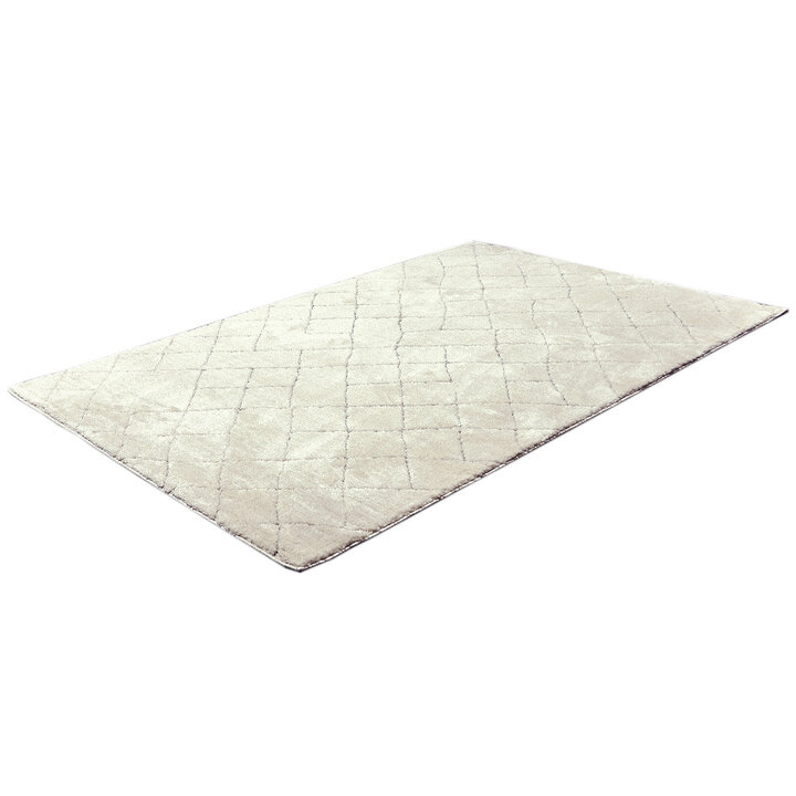 Zacht vloerkleed - Oceane Tiles Creme