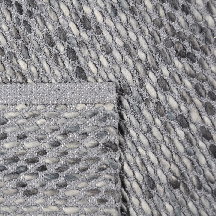 Wollen vloerkleed - Zonza Grijs/Gemeleerd