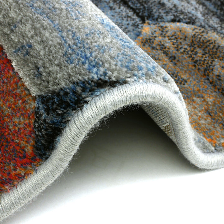 Rond modern vloerkleed - Amado Multicolor 2626