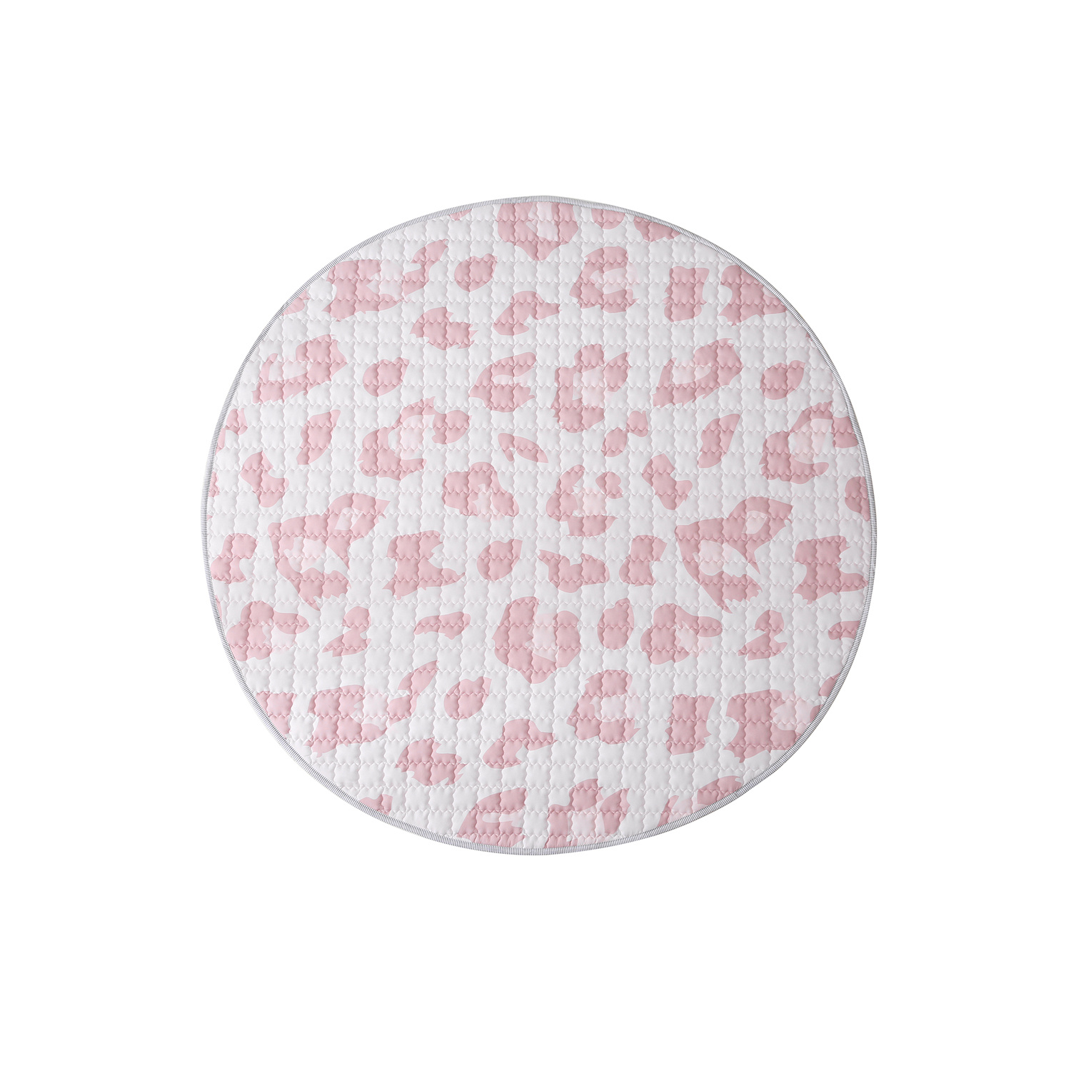 Speelkleed baby rond - Noa Panterprint Roze - sfeer