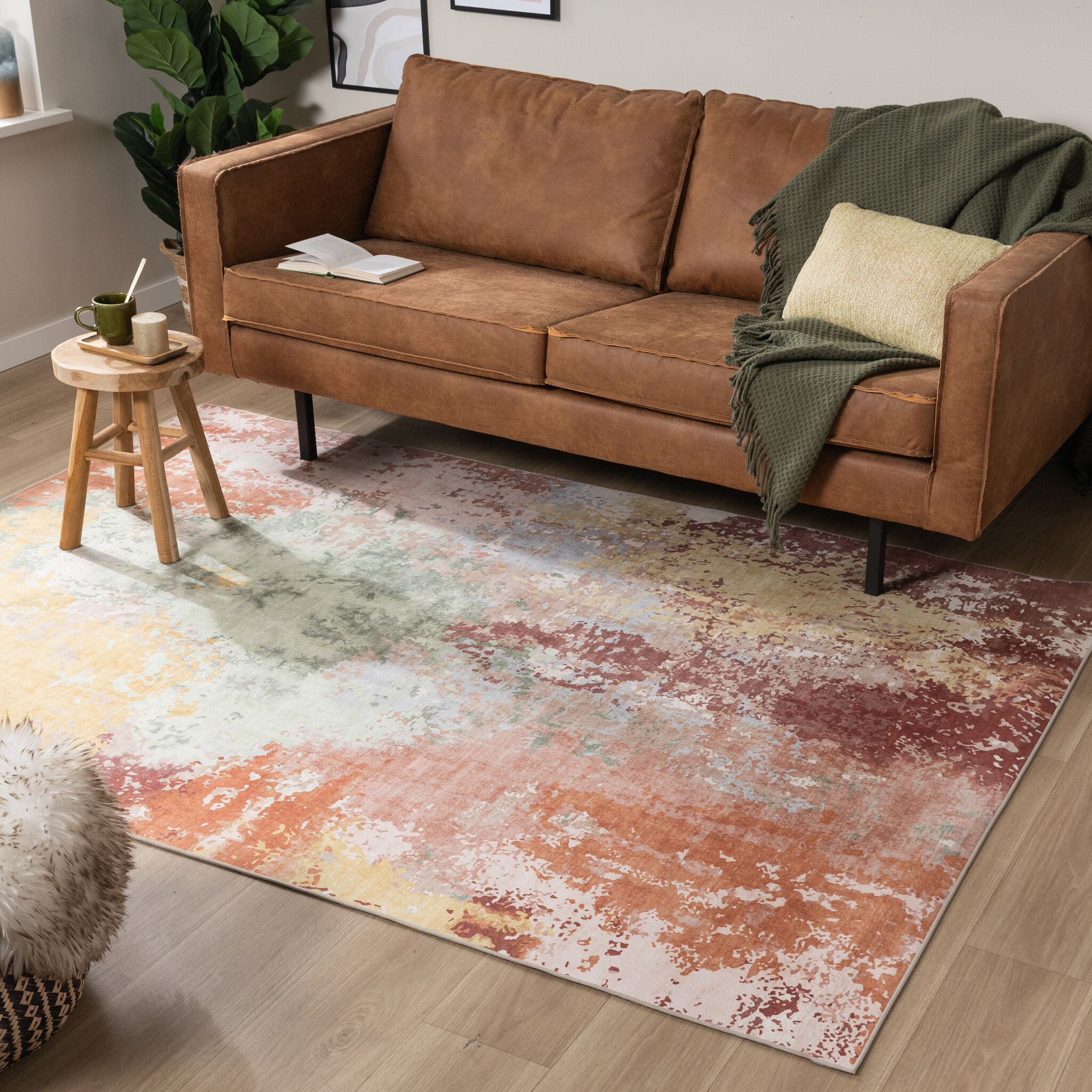 Modern vloerkleed - Sarge Pastel