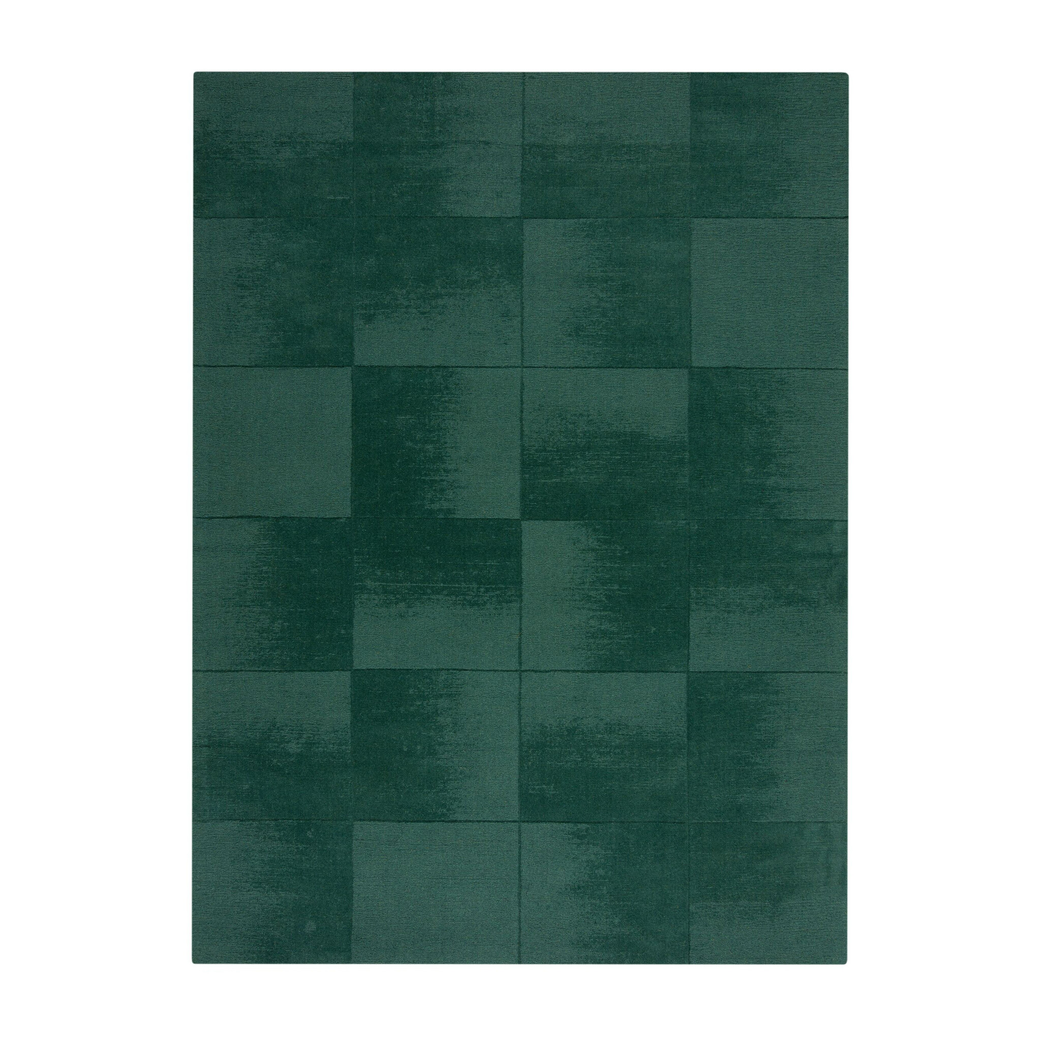 Handgetuft vloerkleed - Dido Groen - sfeer