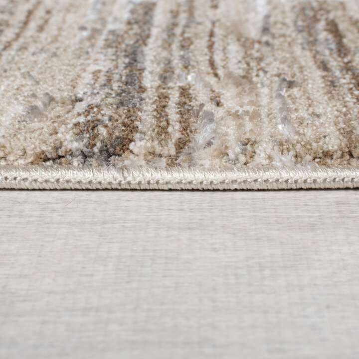 Abstract vloerkleed - Martino Taupe  