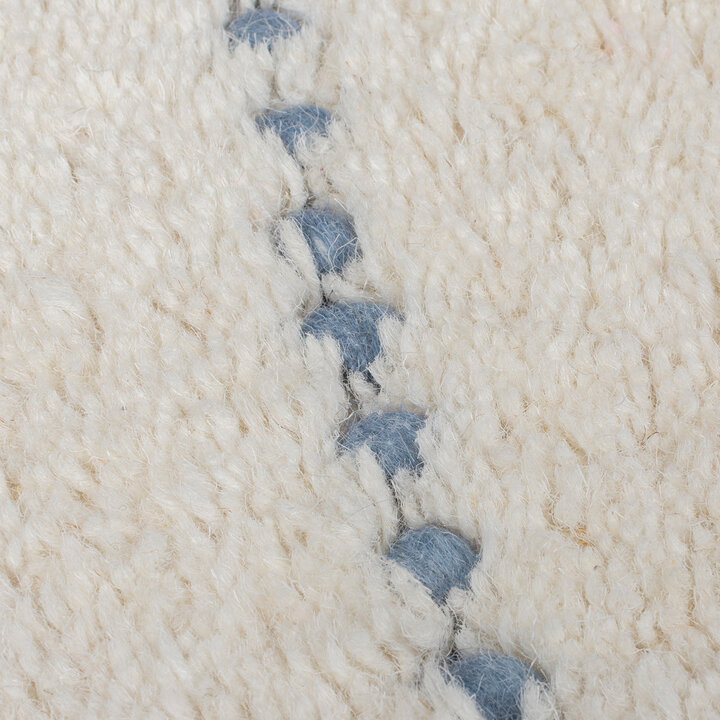 Japandi vloerkleed - Dotto Geo Wit