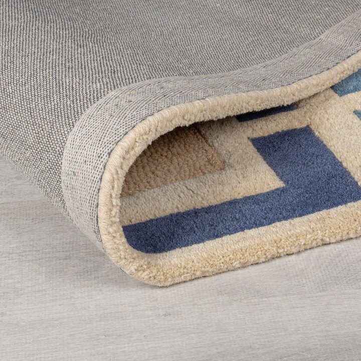 Retro loper - Ryano Blokken Blauw/Multicolor 