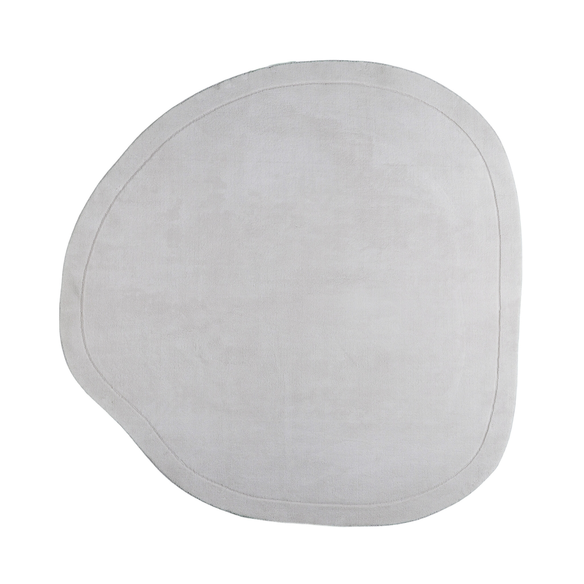 Organisch vloerkleed - Halo Stone Grijs - sfeer