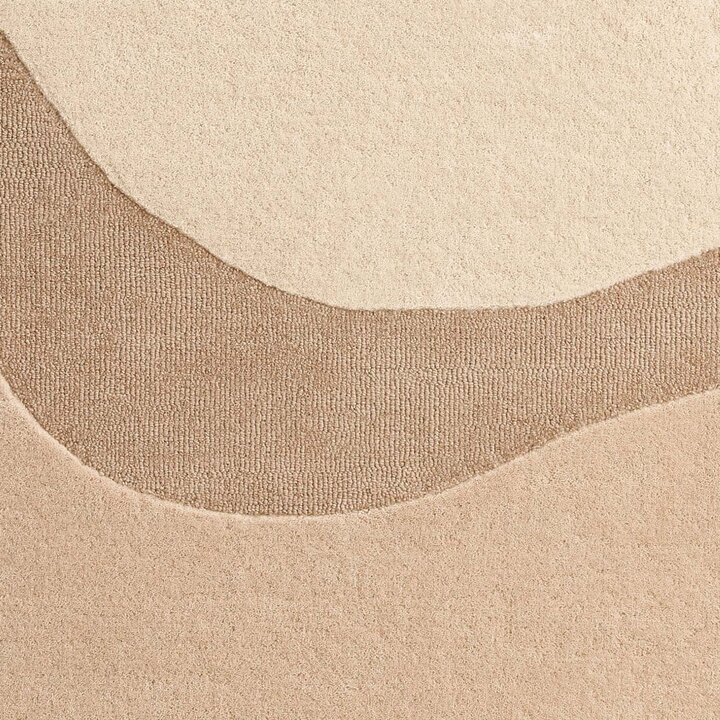 Wollen vloerkleed - Organix Beige/Creme 210