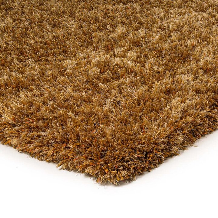 Shaggy vloerkleed op maat - New Paulo Goud 030