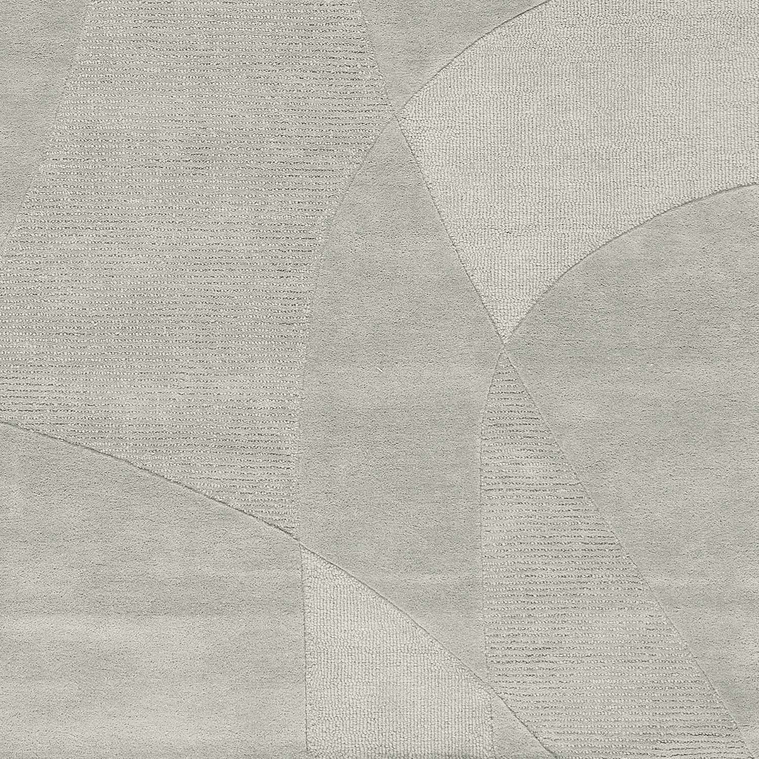 Organisch vloerkleed - Fusion Lichtgrijs 350 - sfeer